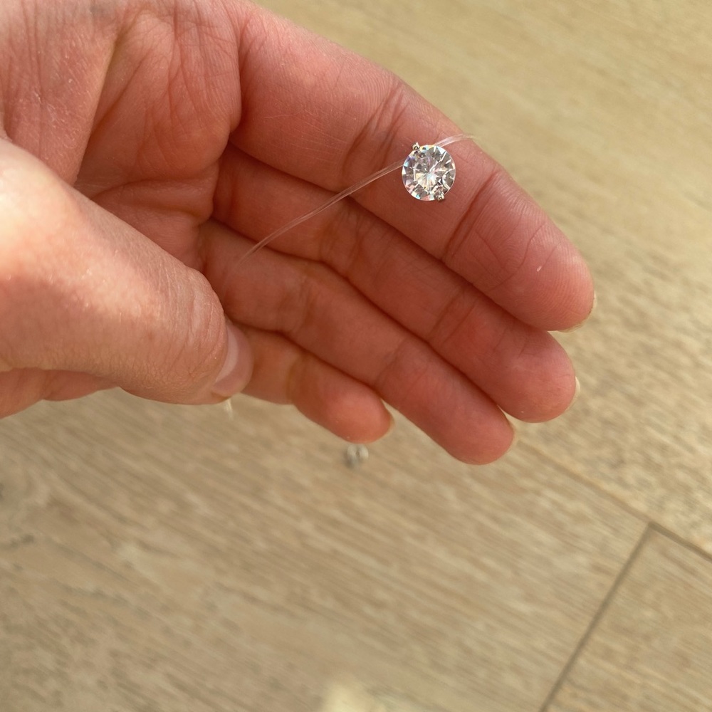 Necklace Illusion Crystal Swarovski pendant